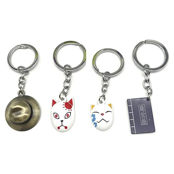 demon slayer: kimetsu no yaiba keychain manga figure cosplay sabito makomo keychain floral mask gift souvenir anime, Silver
demon slayer: kimetsu no yaiba keychain manga figure cosplay sabito makomo keychain floral mask gift souvenir anime, Silver
