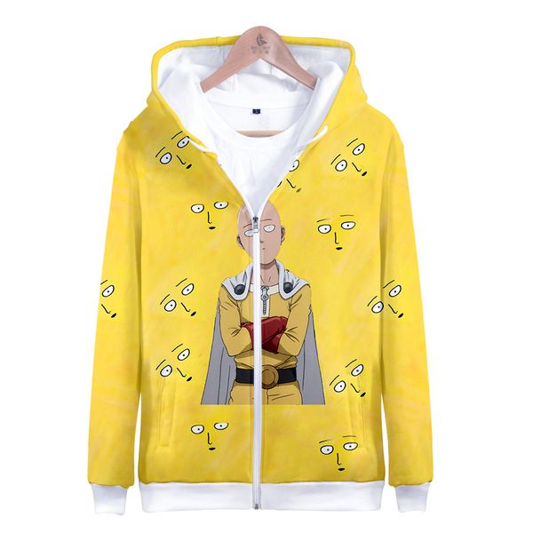 one punch man hoodie hooded jacket men women kid sweatshirt zipper coat anime clothes clothing, Black
one punch man hoodie hooded jacket men women kid sweatshirt zipper coat anime clothes clothing, Black