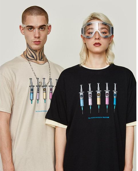2019 summer street handsome white for mens womens hip-hop loose fit mens print letter designer short sleeves cotton clothes, White;black
2019 summer street handsome white for mens womens hip-hop loose fit mens print letter designer short sleeves cotton clothes, White;black