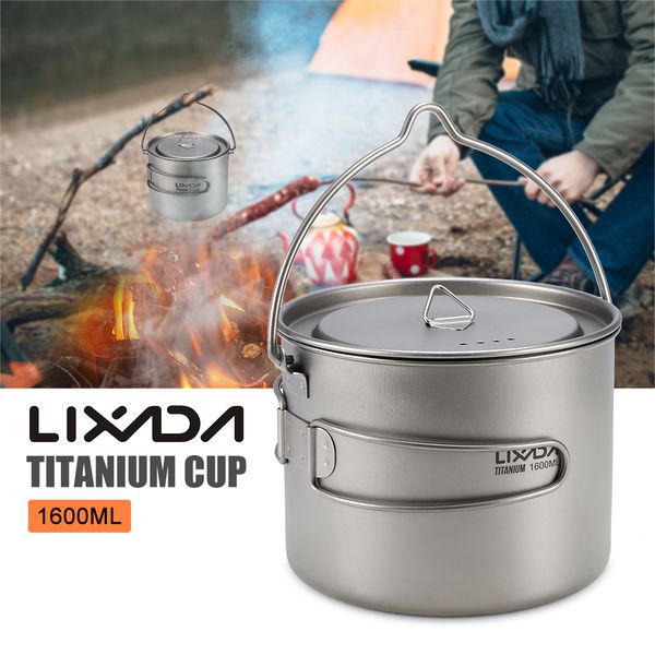 lixada 900ml titanium cup pot ultralight portable cup hanging pot with lid and foldable handle outdoor camping hiking stove
lixada 900ml titanium cup pot ultralight portable cup hanging pot with lid and foldable handle outdoor camping hiking stove