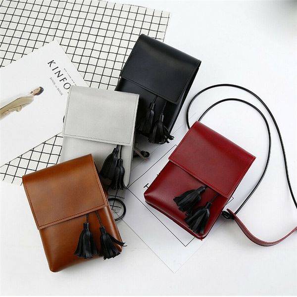 women pu leather cute small mini handbag elegant ladies tassels crossbody shoulder bag messenger cross body bolsas feminina
women pu leather cute small mini handbag elegant ladies tassels crossbody shoulder bag messenger cross body bolsas feminina