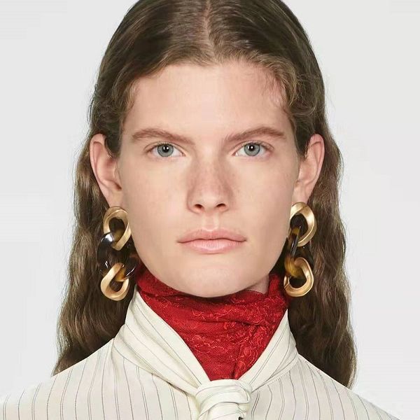 cuban link chain dangle earrings for women luxury designer womens gold hoop earrings alloy leopard acrylic dangling hoops jewelry love gift, Silver
cuban link chain dangle earrings for women luxury designer womens gold hoop earrings alloy leopard acrylic dangling hoops jewelry love gift, Silver
