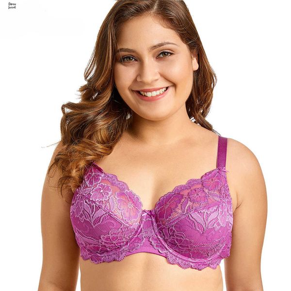 bra new underwire fashion women full underwired coverage non foam plus size floral lace good quality drop shipping, Red;black
bra new underwire fashion women full underwired coverage non foam plus size floral lace good quality drop shipping, Red;black
