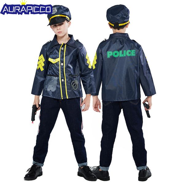 kids boys officer costume little cop man uniform outfit set halloween costume for kids party birthday gift, Black;red
kids boys officer costume little cop man uniform outfit set halloween costume for kids party birthday gift, Black;red