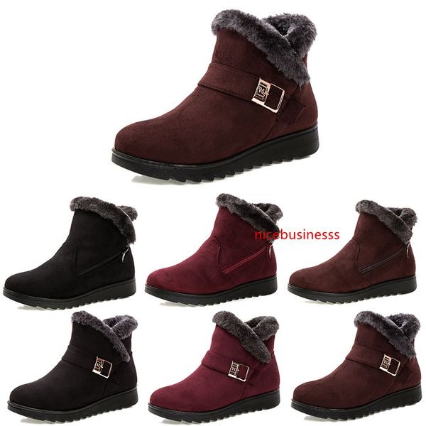 non-brand winter women snow boots triple black red brown suede ankle boots mother shoes keep warm 35-40 style 13
non-brand winter women snow boots triple black red brown suede ankle boots mother shoes keep warm 35-40 style 13