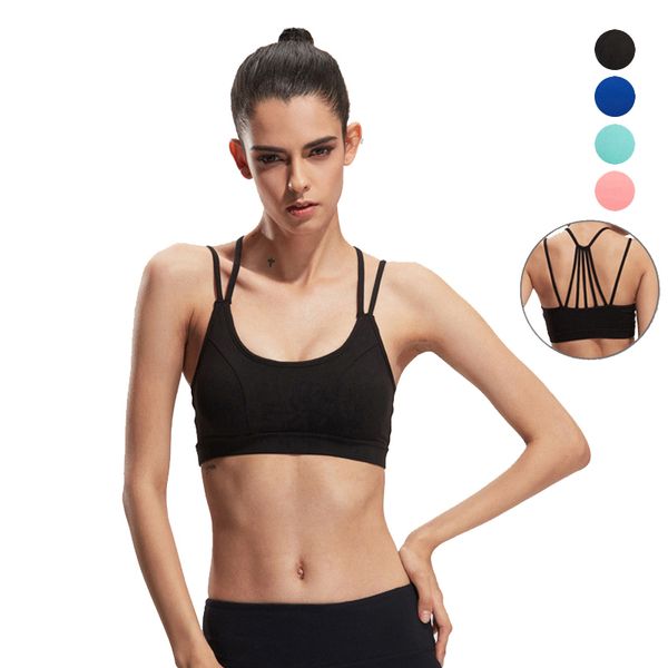 sport bra crop summer style strappy bra camis camisole cut out bustier cropped for women vest, White;black
sport bra crop summer style strappy bra camis camisole cut out bustier cropped for women vest, White;black