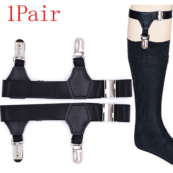 2pcs/pair polyamide sock suspenders garter belt adjustable elastic garter leg braces clip, Black;white
2pcs/pair polyamide sock suspenders garter belt adjustable elastic garter leg braces clip, Black;white