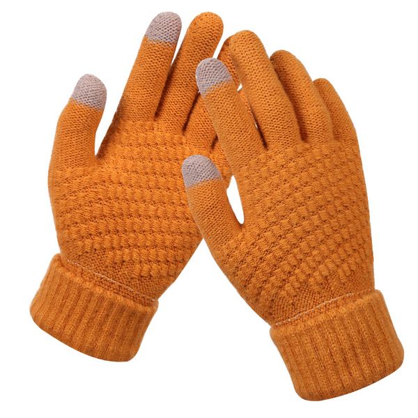 2020 winter touch screen gloves for women men warm stretch knitted mittens imitation wool full finger black white gloves, Blue;gray
2020 winter touch screen gloves for women men warm stretch knitted mittens imitation wool full finger black white gloves, Blue;gray