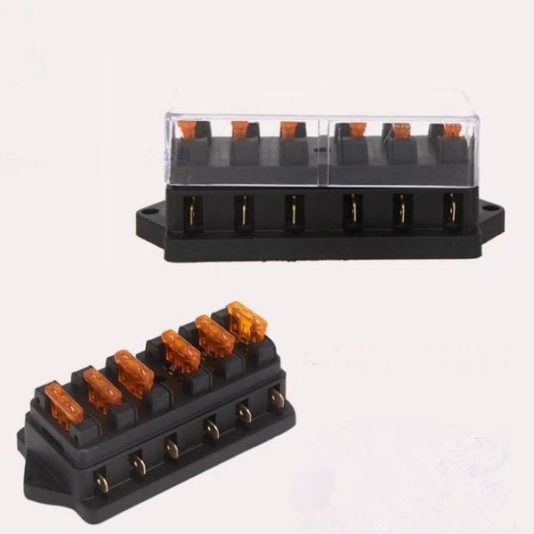 the fuse universal car truck vehicle 6 way circuit automotive middle-sized blade fuse box block holder eea278
the fuse universal car truck vehicle 6 way circuit automotive middle-sized blade fuse box block holder eea278
