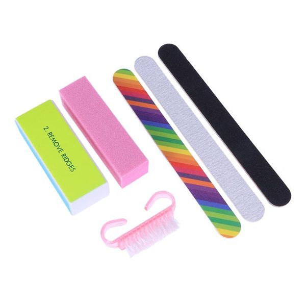 ruimio 6pcs nail files nail manicure kit brush durable buffing grit sand trimming accessories polish tools (random color
ruimio 6pcs nail files nail manicure kit brush durable buffing grit sand trimming accessories polish tools (random color