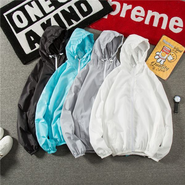 summer jacket men fashion solid color casual hooded jacket man streetwear hip hop loose bomber thin section sunscreen clothing, Black;brown
summer jacket men fashion solid color casual hooded jacket man streetwear hip hop loose bomber thin section sunscreen clothing, Black;brown