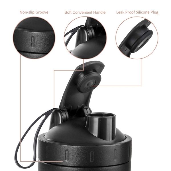 протеин шейкер бутылки, из нержавеющей стали спорт бутылки воды shaker cup, герметичны, bpa free black другие посуды
протеин шейкер бутылки, из нержавеющей стали спорт бутылки воды shaker cup, герметичны, bpa free black другие посуды