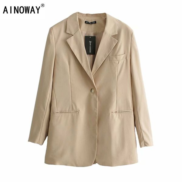 vintage chic kahaki blazers coat women roll sleeve office ladies outerwear casual slim fit workwear jacket, White;black
vintage chic kahaki blazers coat women roll sleeve office ladies outerwear casual slim fit workwear jacket, White;black