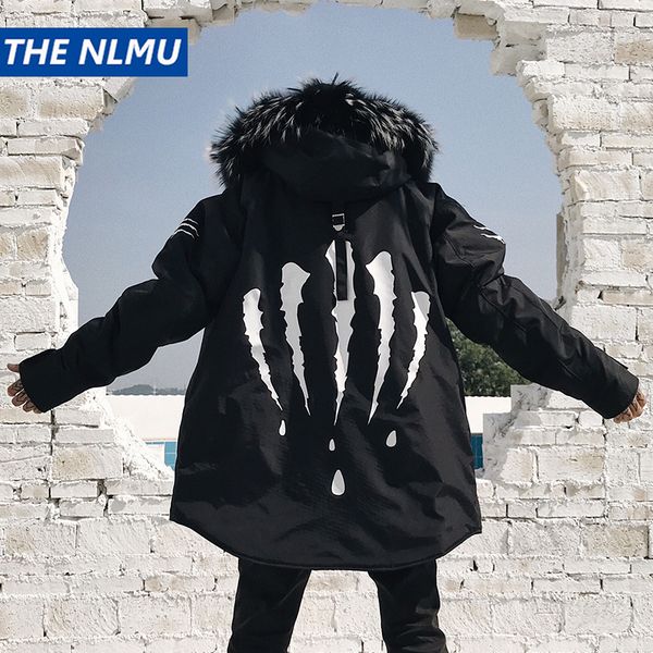 black winter thick jacket parkas men hooded fur collar coats parka streetwear mens medium-long warm windbreaker coats wj090, Tan;black
black winter thick jacket parkas men hooded fur collar coats parka streetwear mens medium-long warm windbreaker coats wj090, Tan;black
