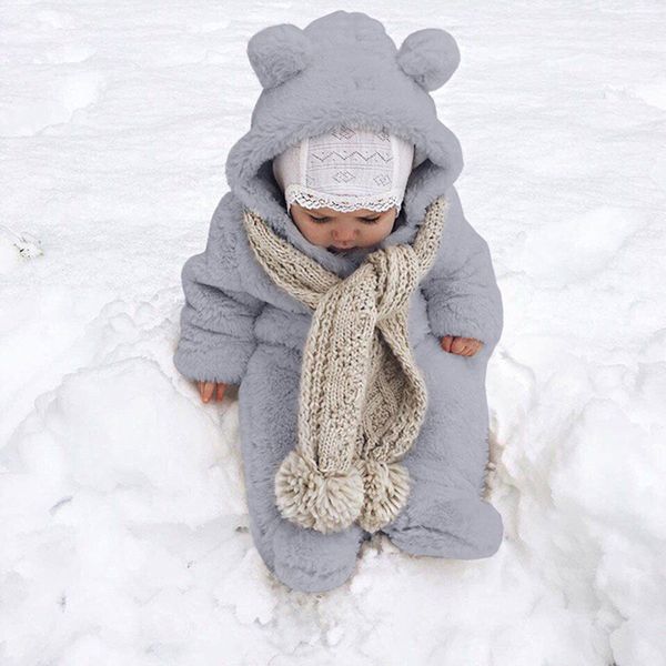 winter clothes newborn baby boy girl winter fleece jumpsuit hooded romper warm coat outwear warm snowsuit, Blue;gray
winter clothes newborn baby boy girl winter fleece jumpsuit hooded romper warm coat outwear warm snowsuit, Blue;gray