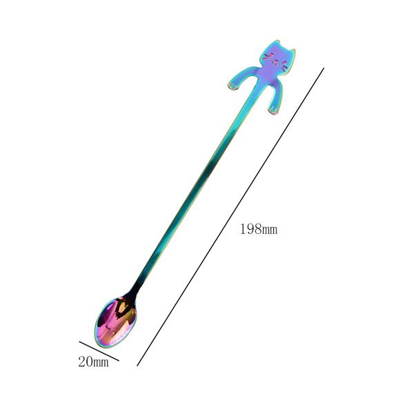 2pcs cute stainless steel coffee & tea spoon long handle spoon drinking tools kitchen gadget flatware tableware
2pcs cute stainless steel coffee & tea spoon long handle spoon drinking tools kitchen gadget flatware tableware