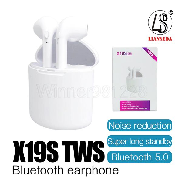 X19 tw earphone wirele bluetooth headphone 5 0 earbud in ear head et for iphone am ung phone up i7 i8 i9 air pod
X19 tw earphone wirele bluetooth headphone 5 0 earbud in ear head et for iphone am ung phone up i7 i8 i9 air pod