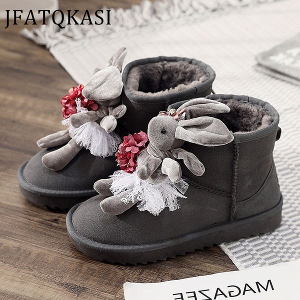 genuine leather winter ankle boots women snow boots non-slip on fashion female plus velvet thicked warm shoes, Black
genuine leather winter ankle boots women snow boots non-slip on fashion female plus velvet thicked warm shoes, Black