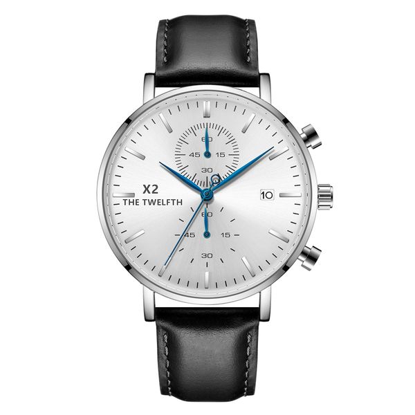 male new vintage fashion quartz watch men 3atm waterproof business calendar sports montre homme full work clock, Slivery;brown
male new vintage fashion quartz watch men 3atm waterproof business calendar sports montre homme full work clock, Slivery;brown