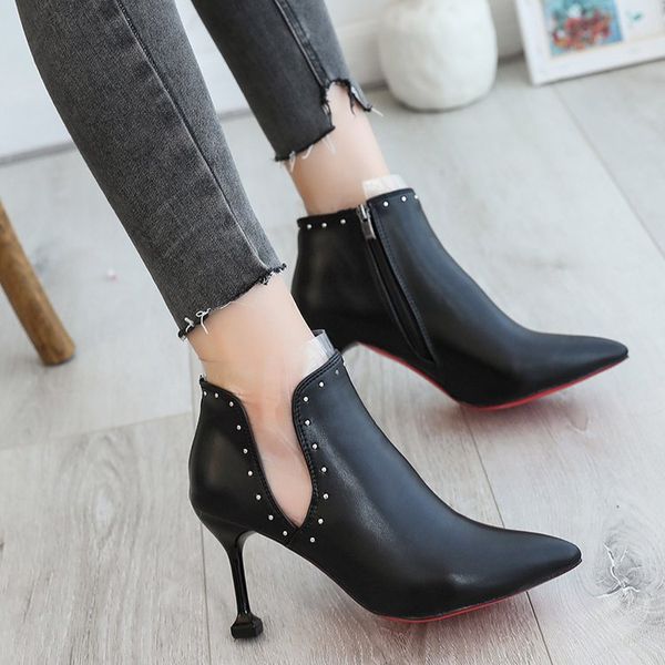 black winter boots women shoes woman booties ankle boot shoe sock boots botines mujer fashion heel ladies schoenen vrouw
black winter boots women shoes woman booties ankle boot shoe sock boots botines mujer fashion heel ladies schoenen vrouw