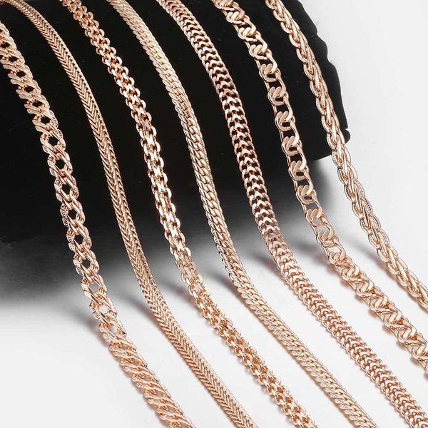 chain necklace for women men 585 rose gold filled necklace for women men foxtail hammered bismark chain 3-8mm, Black
chain necklace for women men 585 rose gold filled necklace for women men foxtail hammered bismark chain 3-8mm, Black