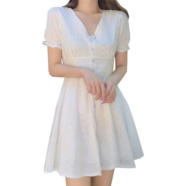 2020 summer dress women's white embroidered short sleeve dresses high waist slim ladies dresses fashion basic mini party dress, Black;gray
2020 summer dress women's white embroidered short sleeve dresses high waist slim ladies dresses fashion basic mini party dress, Black;gray