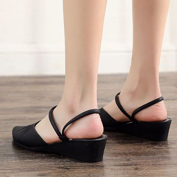 summer female sandals roman wedge sandals fashion shoes for women low-heeled casual ladies shoes designer 111, Black
summer female sandals roman wedge sandals fashion shoes for women low-heeled casual ladies shoes designer 111, Black