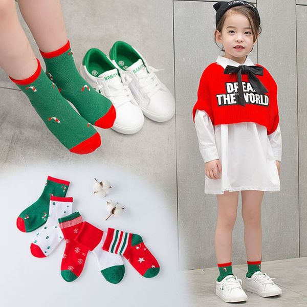 5pair/set children kids autumn winter soft cotton socks cute cartoon christmas theme ankle length sock for festival gifts suppli, Pink;yellow
5pair/set children kids autumn winter soft cotton socks cute cartoon christmas theme ankle length sock for festival gifts suppli, Pink;yellow