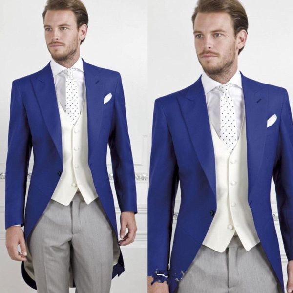 custom made royal blue man groomsman men's suits prom 3 piece groom tuxedos bridal tailcoats groom (jacket+vest+pants, White;black
custom made royal blue man groomsman men's suits prom 3 piece groom tuxedos bridal tailcoats groom (jacket+vest+pants, White;black