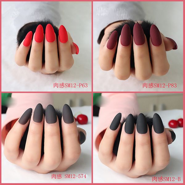 matte false nails popular designs glue on 24pcs long tip patch pure color nail chip extensions artificial nail art accessories, Red;gold
matte false nails popular designs glue on 24pcs long tip patch pure color nail chip extensions artificial nail art accessories, Red;gold
