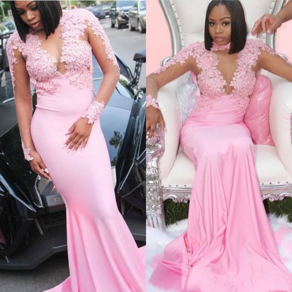 pink long sleeves lace applique mermaid evening dresses long 2019 arabic dubai satin illusion evening gowns robe de soiree, Black;red
pink long sleeves lace applique mermaid evening dresses long 2019 arabic dubai satin illusion evening gowns robe de soiree, Black;red