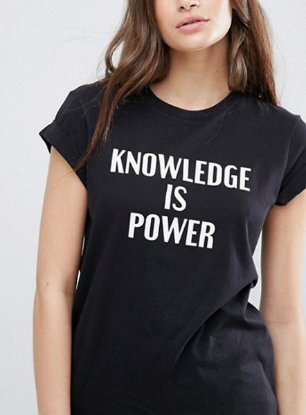 summer o-neck short sleeve camisetas mujer knowledge is power t-shirts for women 2019 new funny letters printing t shirts s-xl, White
summer o-neck short sleeve camisetas mujer knowledge is power t-shirts for women 2019 new funny letters printing t shirts s-xl, White