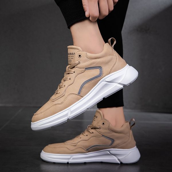 leather sneakers men split leather casual shoes for youth anti-slip men lace up sneakers comfortable casual shoes for adult, Black
leather sneakers men split leather casual shoes for youth anti-slip men lace up sneakers comfortable casual shoes for adult, Black