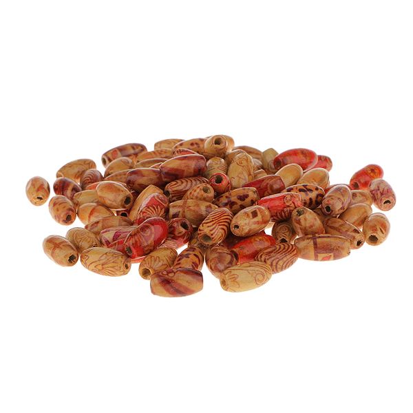 pack of 100 oval printed wooden beads for jewellery making loose spacer charms findings
pack of 100 oval printed wooden beads for jewellery making loose spacer charms findings