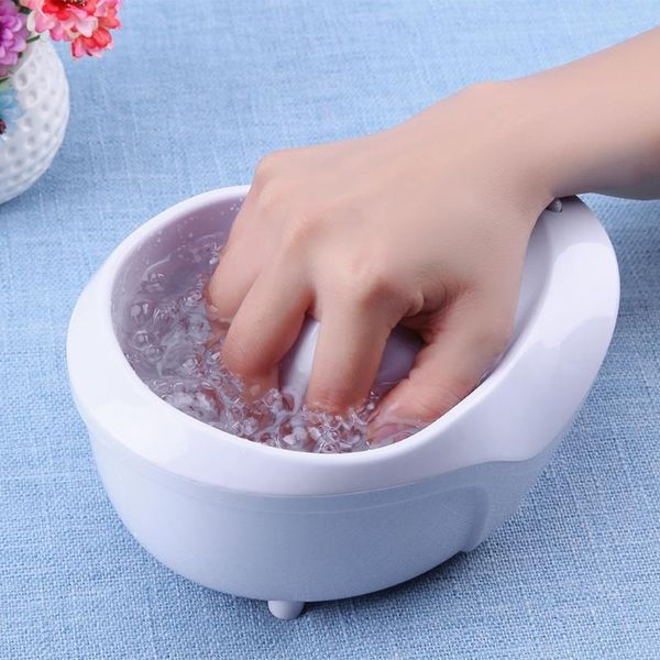 electric hand spa bowl nail art bubble machine diy manicure nail polish gel remover soaking soak-off bowl finger massage tool, Silver
electric hand spa bowl nail art bubble machine diy manicure nail polish gel remover soaking soak-off bowl finger massage tool, Silver