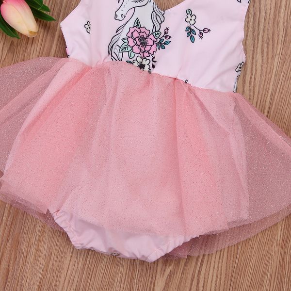 2018 newborn toddler baby girls sleeveless unicorn lace tulle fancy skirt patchwork romper cute summer outfits, White
2018 newborn toddler baby girls sleeveless unicorn lace tulle fancy skirt patchwork romper cute summer outfits, White