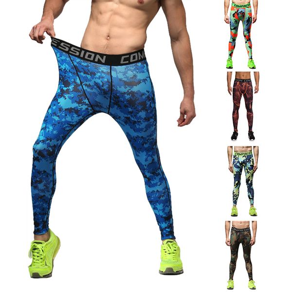 men fitness joggings running tights trouser high elastic compression sports leggings quick dry ankle length gym pants 2020, Black;blue
men fitness joggings running tights trouser high elastic compression sports leggings quick dry ankle length gym pants 2020, Black;blue