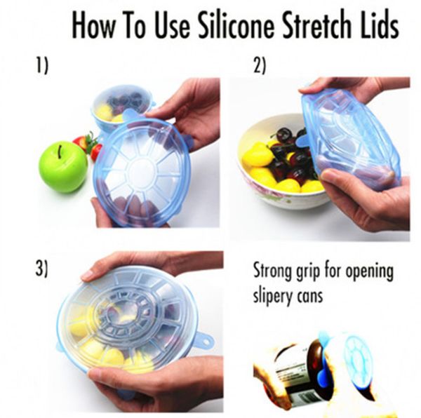 2019 latest 4 colors, 6 sizes, silicone cup cover, refrigerator sealed silicone fresh cover, 6pcs, round fresh cup cover
2019 latest 4 colors, 6 sizes, silicone cup cover, refrigerator sealed silicone fresh cover, 6pcs, round fresh cup cover