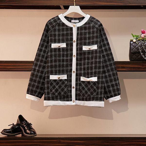 2019 runway autumn winter fashion vintage single-breasted tweed jacket women plaid coats pocket casual outerwear casaco femme, Black;brown
2019 runway autumn winter fashion vintage single-breasted tweed jacket women plaid coats pocket casual outerwear casaco femme, Black;brown