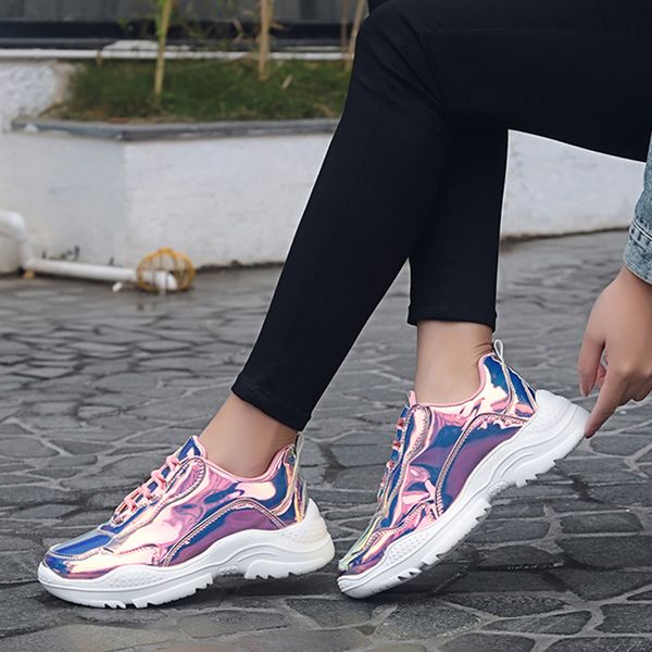 women platform shoes woman sneakers flats leisure fashion casual trend brand shoes tenis feminino zapatos de mujer, Black
women platform shoes woman sneakers flats leisure fashion casual trend brand shoes tenis feminino zapatos de mujer, Black