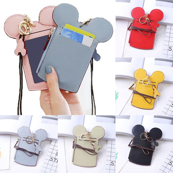small hanging card holder lanyard gift key storage multifunctional girl fashion case cartoon shape money zipper coin purse, Red;black
small hanging card holder lanyard gift key storage multifunctional girl fashion case cartoon shape money zipper coin purse, Red;black