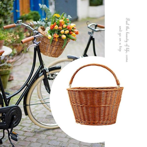 car & truck racks bicycle front basket wicker handlebar road bike handwoven for children bikes storage
car & truck racks bicycle front basket wicker handlebar road bike handwoven for children bikes storage