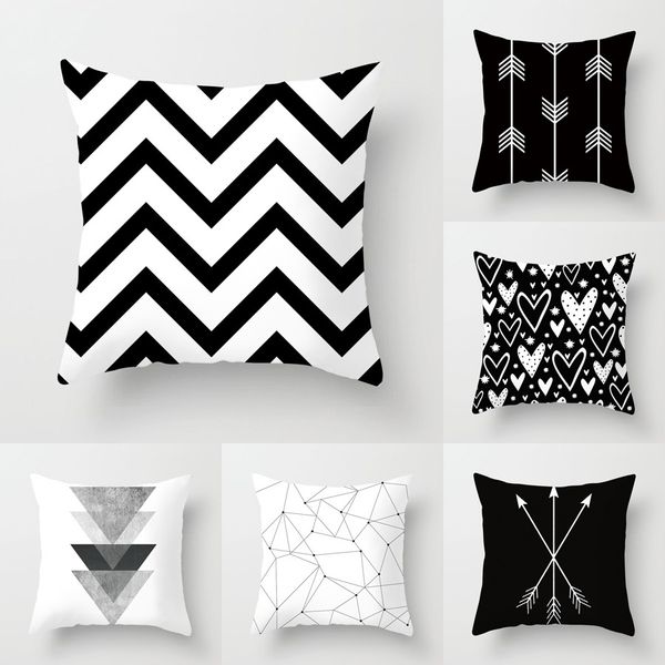 ywzn black and white geometric cushion cover creative polyester throw pillow case geometric decorative pillowcase cushion cover
ywzn black and white geometric cushion cover creative polyester throw pillow case geometric decorative pillowcase cushion cover