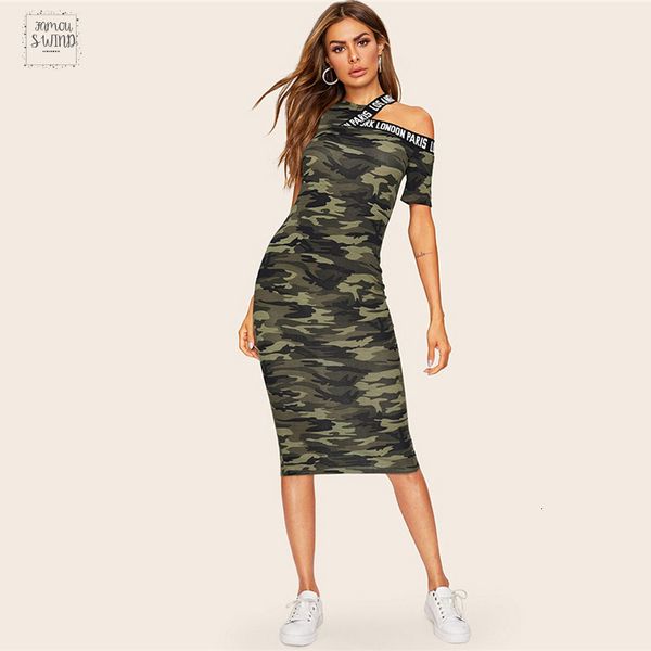 asymmetrical shoulder letter dress tape camo dress streetwear women casual skinny clothes 2019 bodycon pencil midi, Black;gray
asymmetrical shoulder letter dress tape camo dress streetwear women casual skinny clothes 2019 bodycon pencil midi, Black;gray
