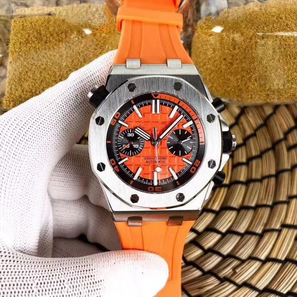 5-контактный автоматический часы с открытой спиной royal oak малый циферблат рабочая кнопка доступны мужчины 41 мм тик движение часы из нерж, Slivery;brown
5-контактный автоматический часы с открытой спиной royal oak малый циферблат рабочая кнопка доступны мужчины 41 мм тик движение часы из нерж, Slivery;brown
