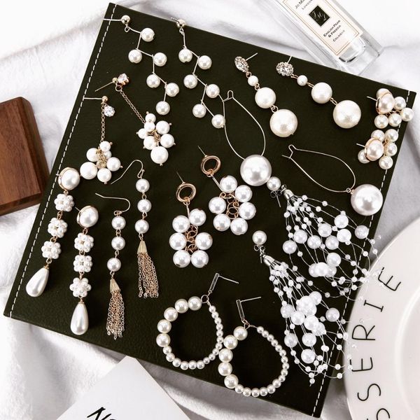 2019 fashion tassel dangle drop acrylic pearl long earrings for women's korean bohemian in boho hanging jewelry earings female, Silver
2019 fashion tassel dangle drop acrylic pearl long earrings for women's korean bohemian in boho hanging jewelry earings female, Silver