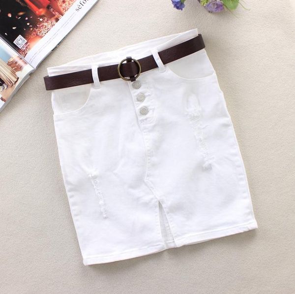 jhole jeans saias button high waist skirts for women package hip ripped feamel summer style above knee mini denim skirt j2892, Black
jhole jeans saias button high waist skirts for women package hip ripped feamel summer style above knee mini denim skirt j2892, Black