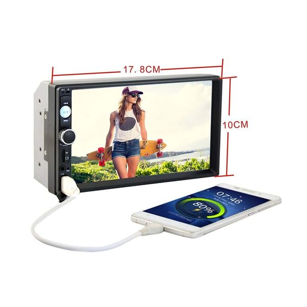 new7010b 7" dual din touch screen car audio stereo receiver mp5 player fm radio bluetooth with 4 camera support
new7010b 7" dual din touch screen car audio stereo receiver mp5 player fm radio bluetooth with 4 camera support