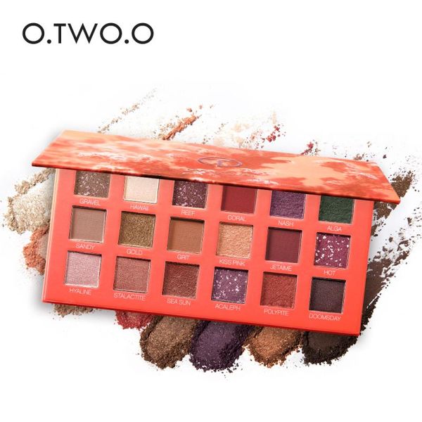 o.two.o 18 colors pearlescent matte eyeshadow palette shimmer pigment powder eye shadow foggy makeup glitter maquillage tslm2
o.two.o 18 colors pearlescent matte eyeshadow palette shimmer pigment powder eye shadow foggy makeup glitter maquillage tslm2