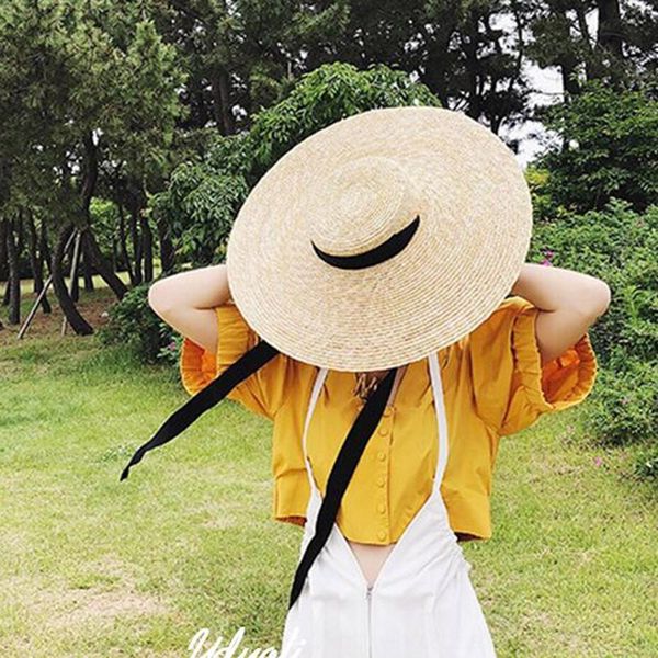 wheat super large eaves straps flat straps big edge seaside straw straw hat holiday beach hat tide, Blue;gray
wheat super large eaves straps flat straps big edge seaside straw straw hat holiday beach hat tide, Blue;gray